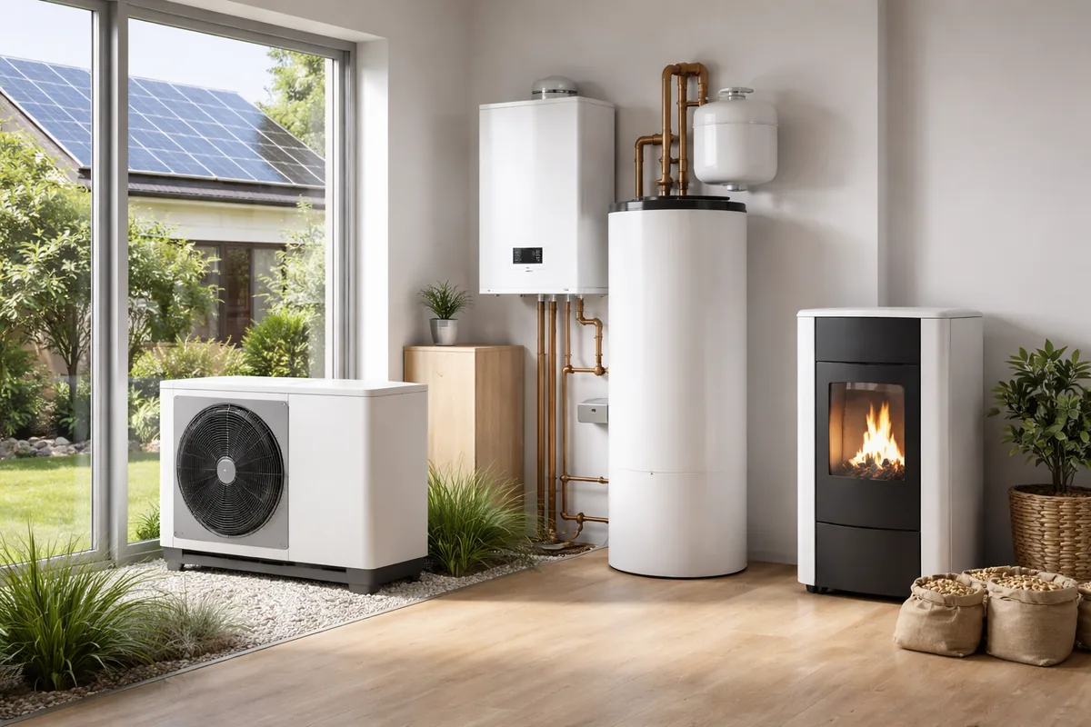 Comparatif des systèmes de chauffage pour une maison économe en énergie