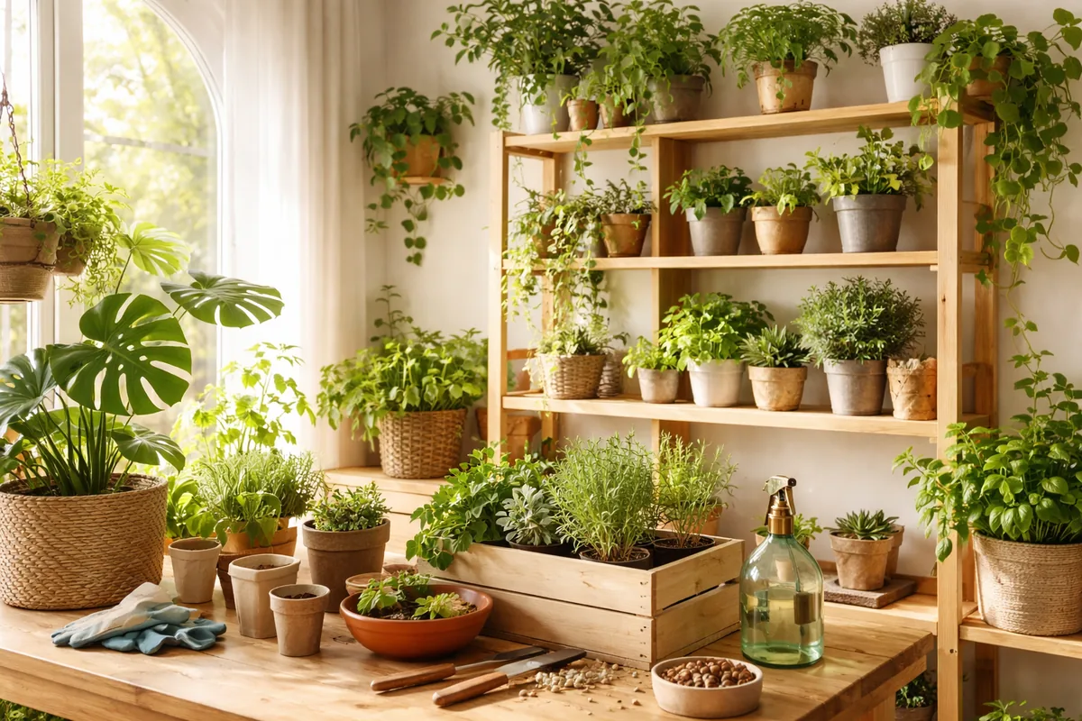 Comment créer un jardin d'intérieur éco-responsable facilement