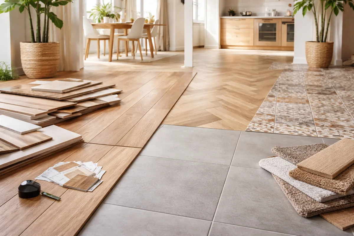 Comment choisir le revêtement de sol adapté pour chaque pièce de la maison